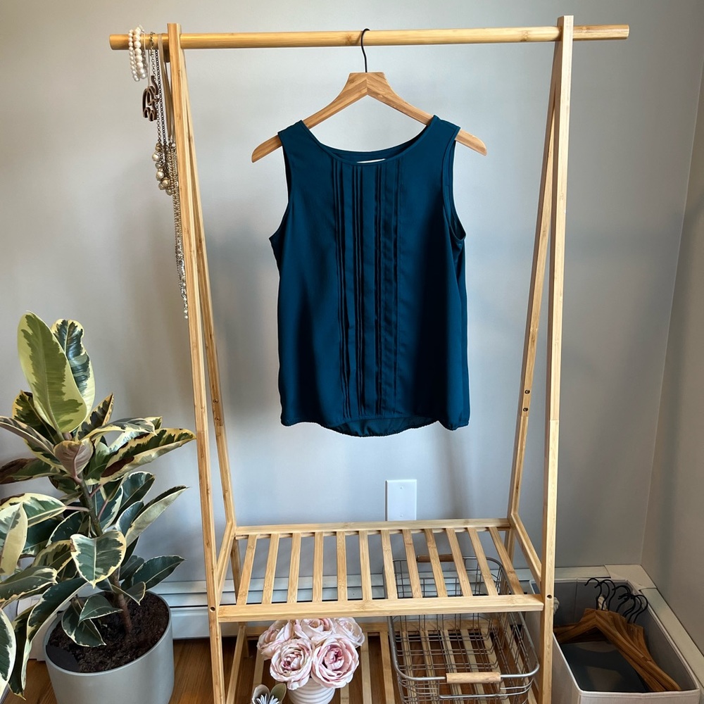 Loft small petite teal tank